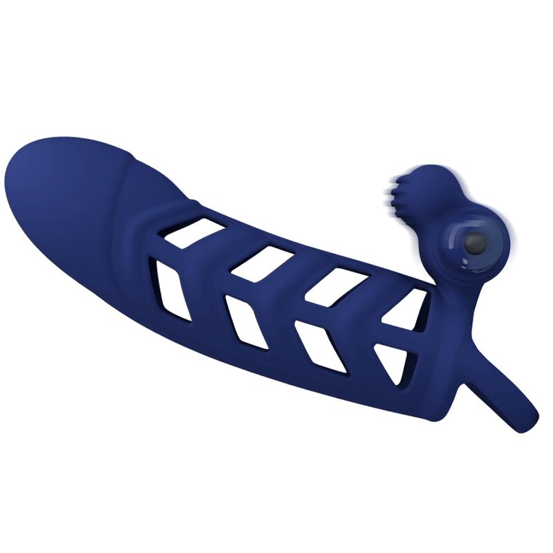 PRETTY LOVE - ALTAF VIBRATORRING MIT SILIKONHÜLLE BLAU – Bild 4
