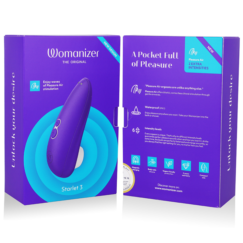 WOMANIZER - STARLET 3 KLITORASSTIMULATOR INDIGO - Image 4