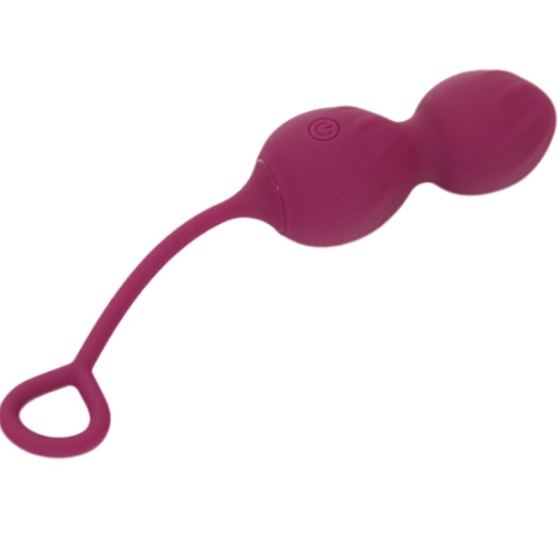 ARMONY - BLOSSOMS VAGINAL HANTEL VIBRATION FERNBEDIENUNG 10 VIBRATIONEN DUNKELROT – Bild 4