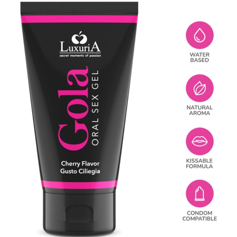 INTIMATELINE LUXURIA - GOLA GEL ORAL CEREZA 50 ML – Bild 3