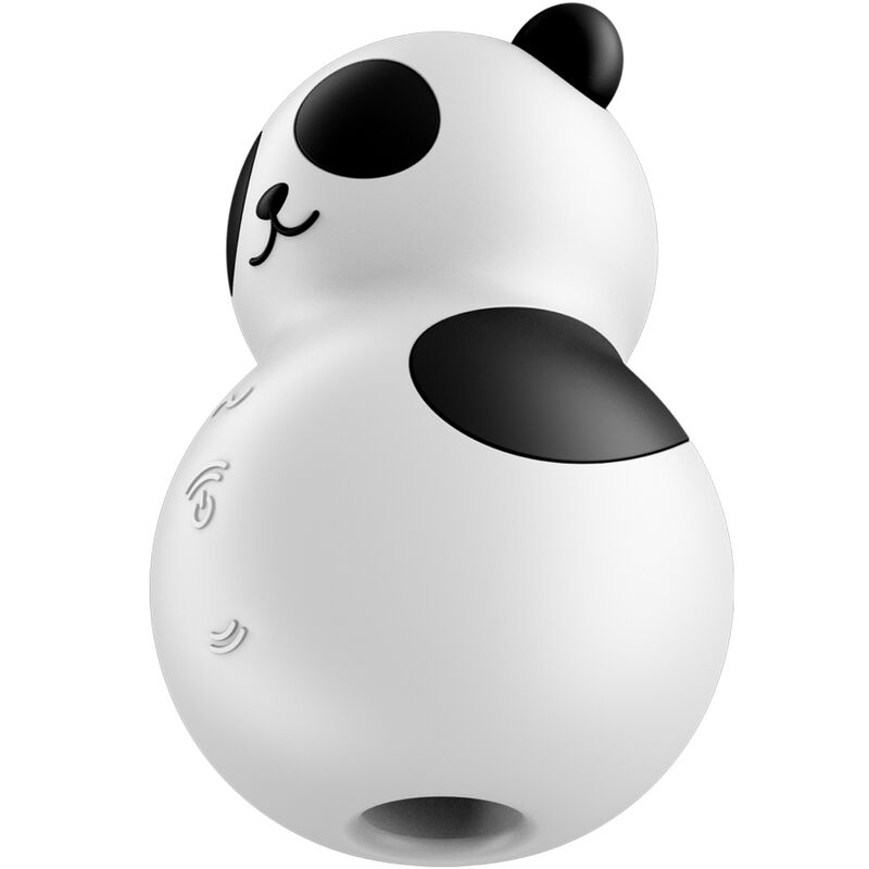 SATISFYER - POCKET PANDA STIMULATOR & VIBRATOR SCHWARZ WEISS – Bild 4