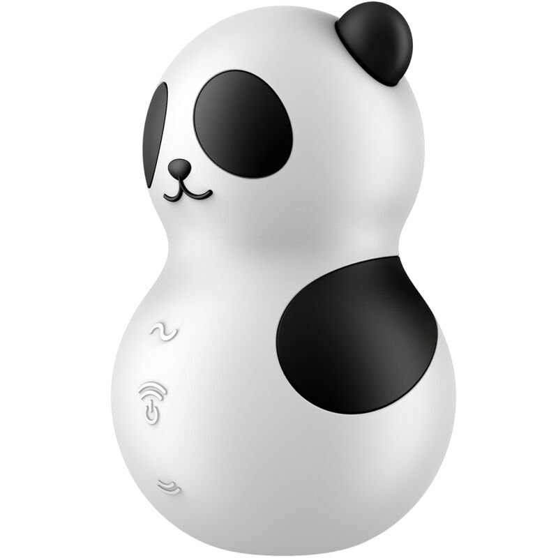 SATISFYER - POCKET PANDA STIMULATOR & VIBRATOR SCHWARZ WEISS – Bild 5