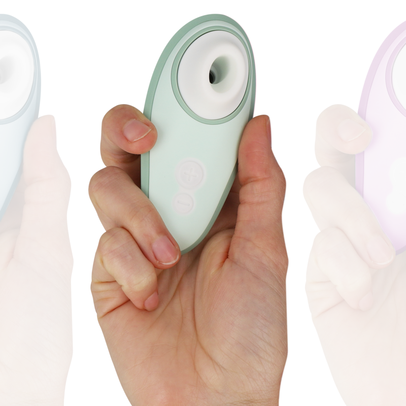 WOMANIZER - LIBERTY 2 ESTIMULADOR & SUCCIONADOR CLITORIS VERDE CLARO – Bild 4