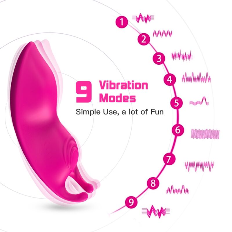 ARMONY - HONEYBEE TRAGBARES HÖSCHEN VIBRATOR G-SPOT FERNBEDIENUNG FUCHSIA – Bild 5