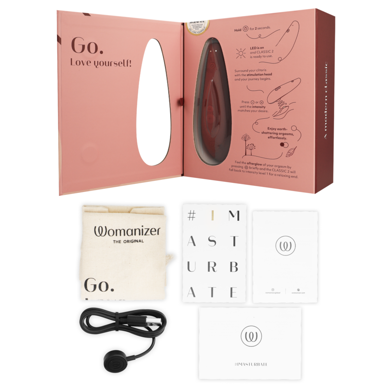 WOMANIZER - CLASSIC 2 KLITORALSTIMULATOR BORDEAUX - Image 7