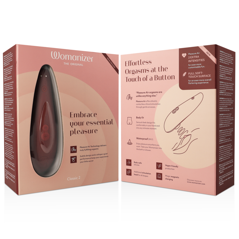 WOMANIZER - CLASSIC 2 KLITORALSTIMULATOR BORDEAUX - Image 5