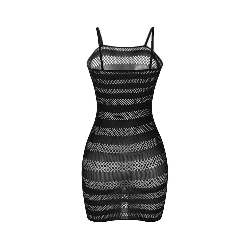 SUBBLIME - 951733 NETZ-KLEID MIT SCHWARZEN STREIFEN EINE GRÖSSE – Bild 6