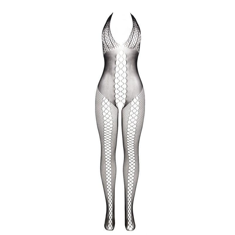 SUBBLIME - 951832 BODYSTOCKING MIT OFFENEM RÜCKEN UND KREUZDETAILS SCHWARZ EINE GRÖSSE – Bild 6