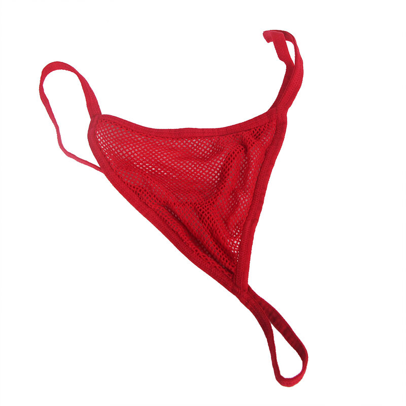 SUBBLIME - 952181 NETZ-BODYSTOCKING MIT HANDSCHUHEN UND DIAMANTEN ROT EINE GRÖSSE – Bild 7