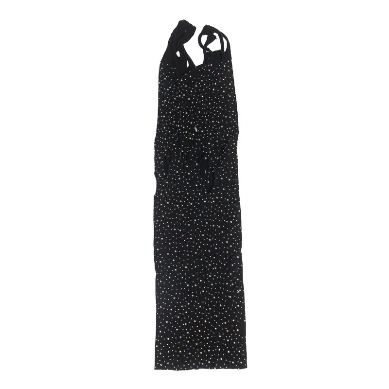 SUBBLIME - 952198 NETZ-KLEID MIT BRILLANTEN DIAMANTEN SCHWARZ EINE GRÖSSE – Bild 7