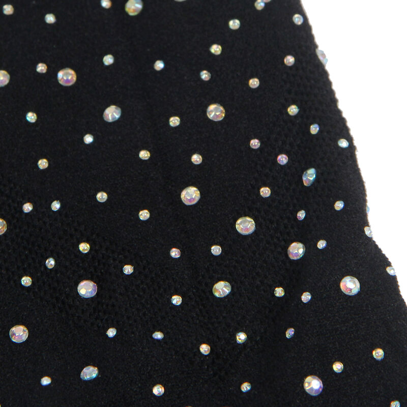 SUBBLIME - 952198 NETZ-KLEID MIT BRILLANTEN DIAMANTEN SCHWARZ EINE GRÖSSE – Bild 8