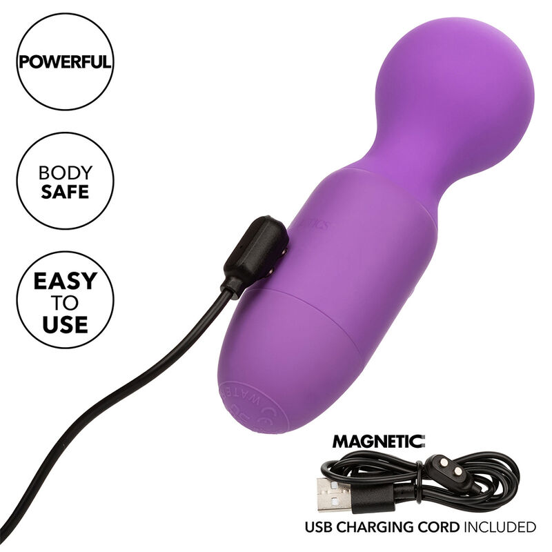CALEXOTICS - FIRST TIME WIEDERAUFLADBARES MASSAGERÄT 10 VIBRATIONEN LILA – Bild 7