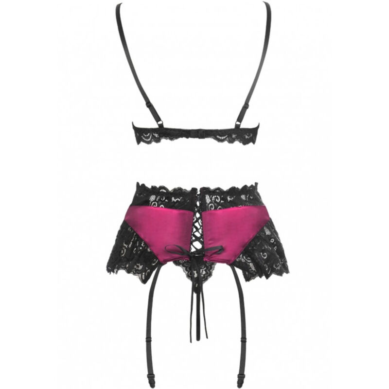 LIVCO CORSETTI FASHION - NAHIR LC 20214 BH + HÖSCHEN + STRUMPFGÜRTEL S/M – Bild 2