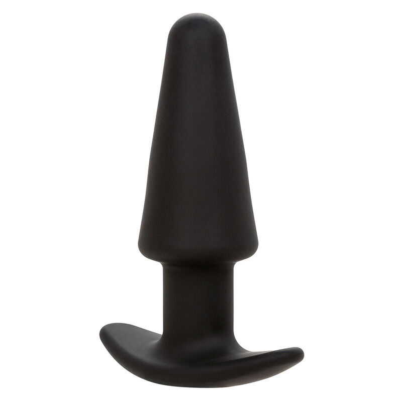 CALEXOTICS - ROCK BOTTOM PLUG ANAL CÓNICO 10 VIBRACIONES SILICONA NEGRO – Bild 9