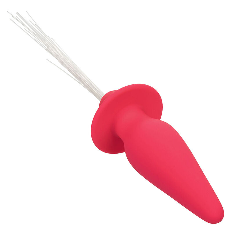 CALEXOTICS - SOUTHERN LIGHTS LIGHT UP LEUCHTENDE ANALSTECKER 10 VIBRATIONEN SILIKON ROSA – Bild 7