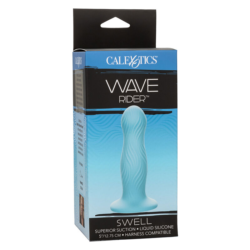 CALEXOTICS - WAVE RIDER SWELL ANAL PLUG BLAU – Bild 5