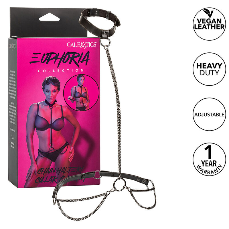 CALEXOTICS - EUPHORIA KETTENHALFTERHALSBAND UND LEINE – Bild 6