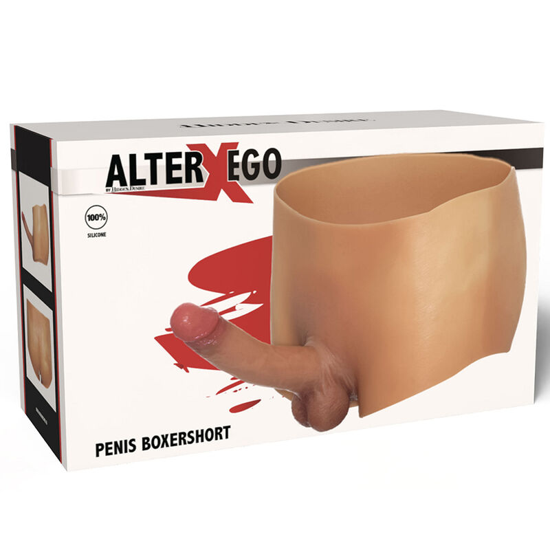 VERBORGENE BEGIERDE – ALTER EGO BOXERSHOT MIT 18 CM PENIS, GRÖSSE S/M – Bild 6