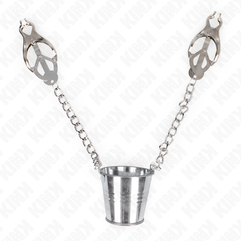 KINK - NIPPELKLEMMEN MIT EIMER SILBER – Bild 5