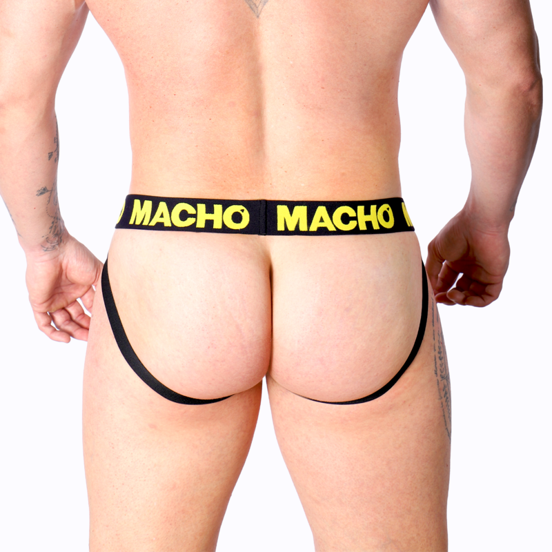 MACHO - MX25A JOCK AMARILLO LYCRA S – Bild 5
