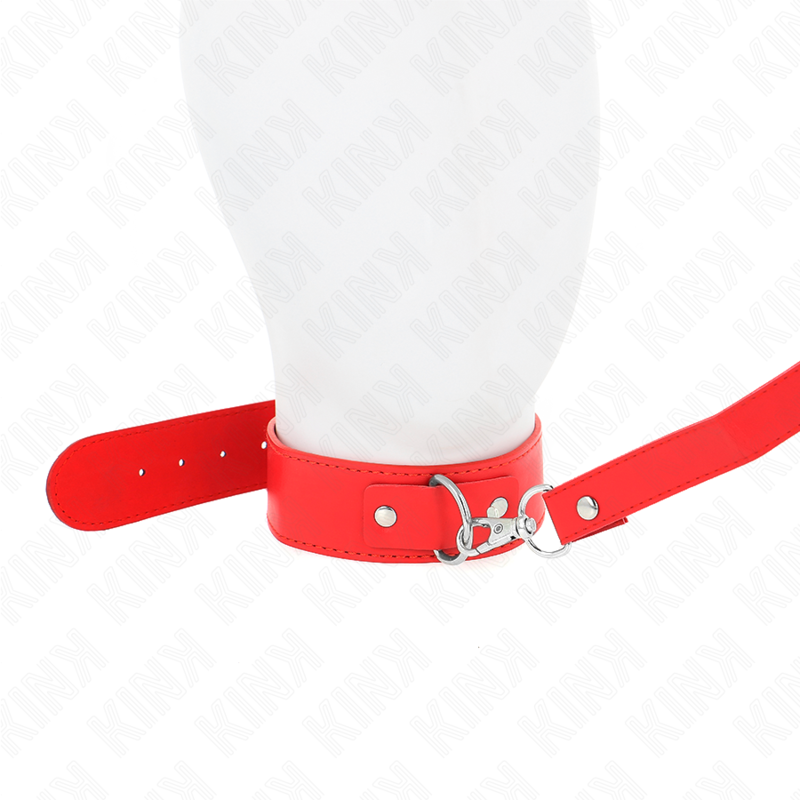 KINK - HALSKETTE MIT GÜRTEL 116 CM ROJO GURT VERSTELLBAR 32-50 CM X 8 CM – Bild 3