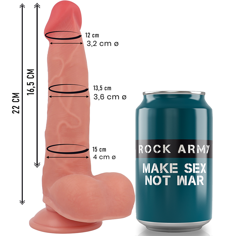 ROCKARMY - FLÜSSIGE SILIKON RANGER 22 CM -O- 3,6 CM – Bild 3