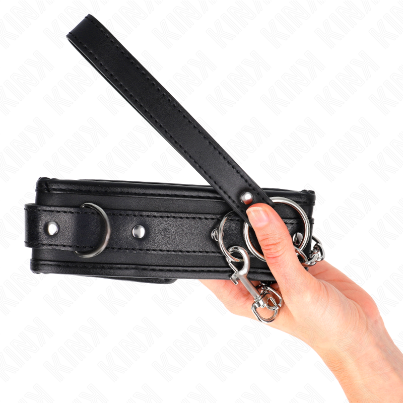 KINK - BASISMODELL HALSBAND MIT LEINE 65 CM MODELL 1 53 X 6 CM – Bild 3