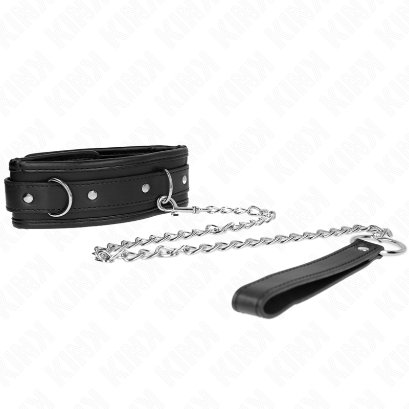 KINK - BASISMODELL HALSBAND MIT LEINE 65 CM MODELL 1 53 X 6 CM – Bild 4