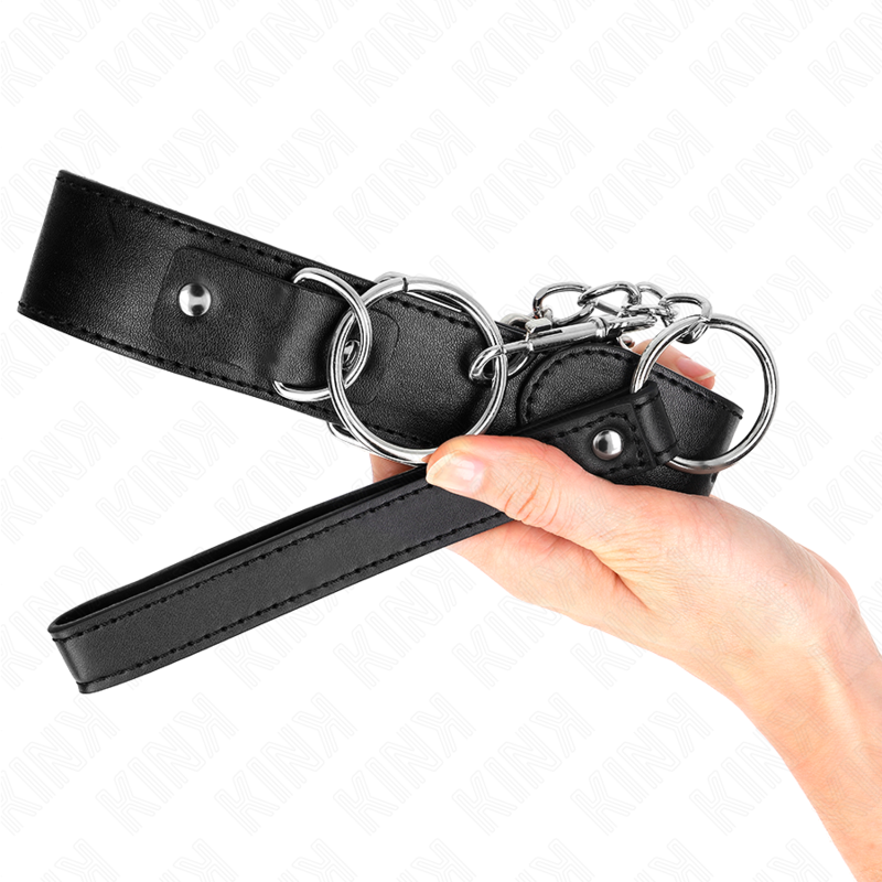 KINK - BASISMODELL HALSBAND MIT LEINE MODELL 4 VERSTELLBAR 36-43 CM – Bild 3