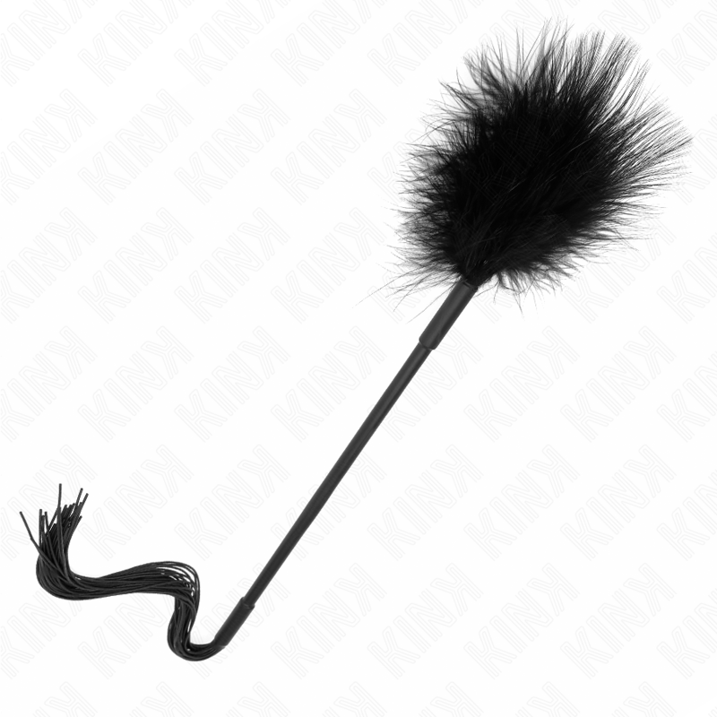 KINK - SILIKONPEITSCHE MIT FEDERN ZUM KITZELN 47 CM – Bild 4