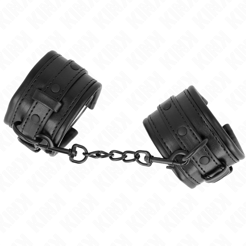KINK - HANDGELENKFESSELN SCHWARZ VERSTELLBAR 20-30 CM X 6 CM – Bild 3