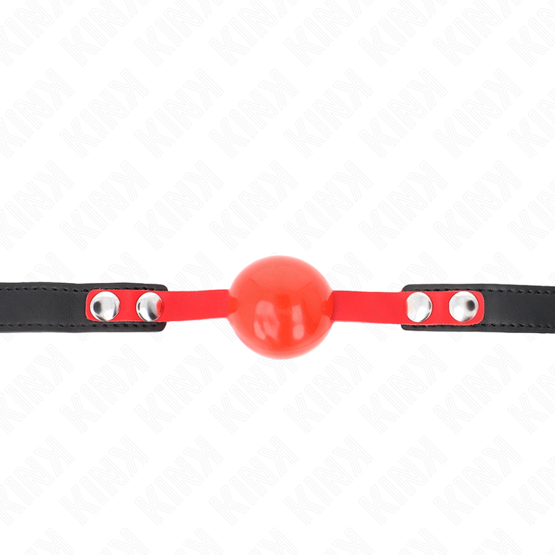 KINK - SOFT TPE BALL 4 CM GAG MODELL 4 60 x 2 CM VERSTELLBAR 37-52 CM – Bild 3
