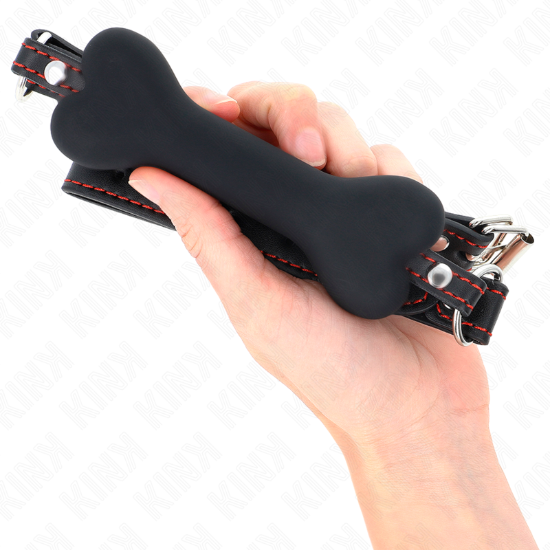KINK - SCHWARZER KNOCHEN 12 CM GAG 63 x 2 CM – Bild 3