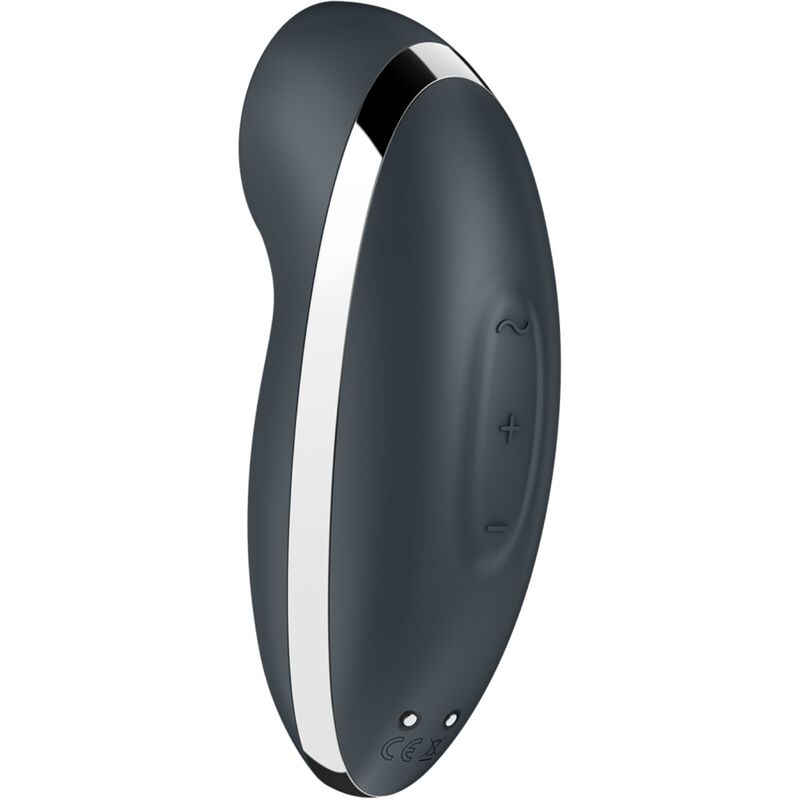 SATISFYER - TAP & CLIMAX 2 VIBRATOR & STIMULATOR GRAU – Bild 3