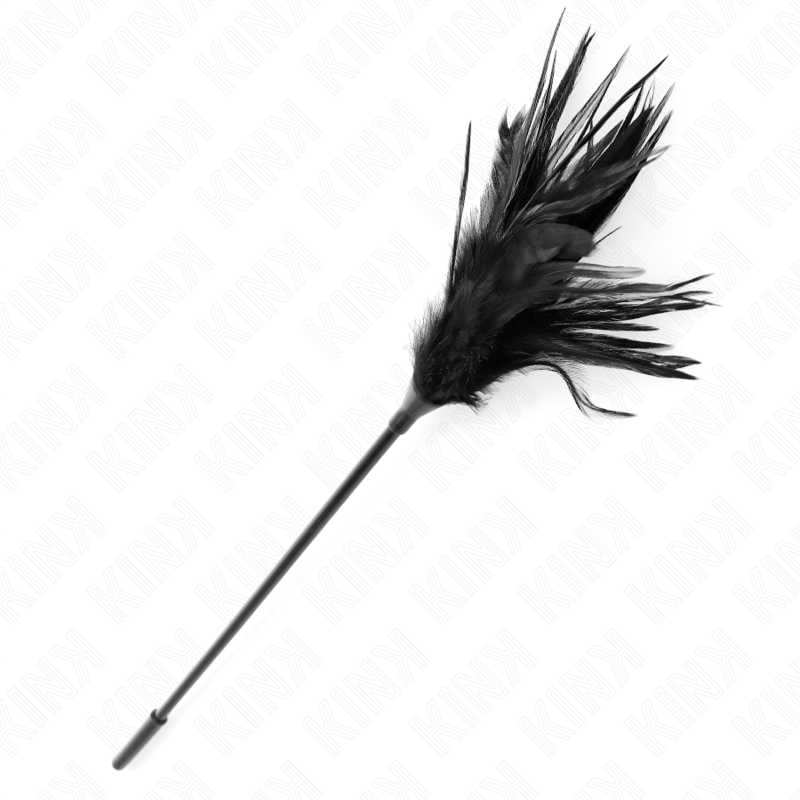 KINK - MEHRERE SCHWARZE KITZELFEDERN 45 CM – Bild 3