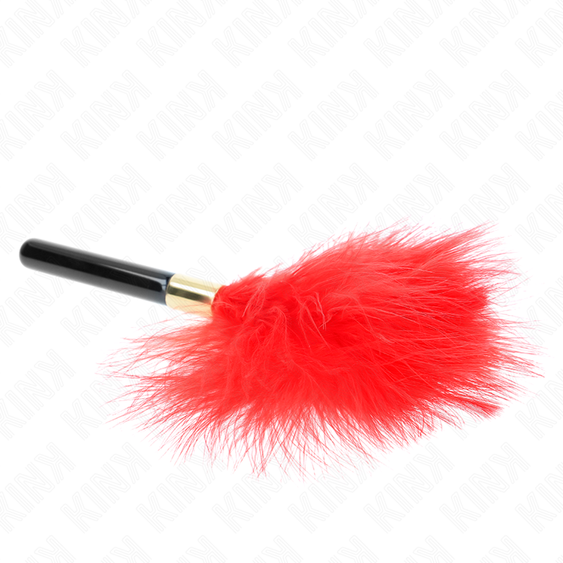 KINK - ROT-GOLD METALL KITZELFEDERN 18 CM – Bild 3