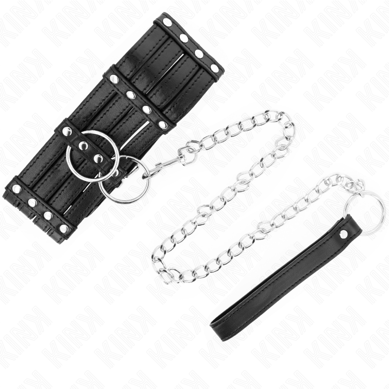 KINK - HALSKETTE MIT GÜRTEL 65 CM SUB STYLE VERSTELLBAR 35-51 CM X 7 CM – Bild 4