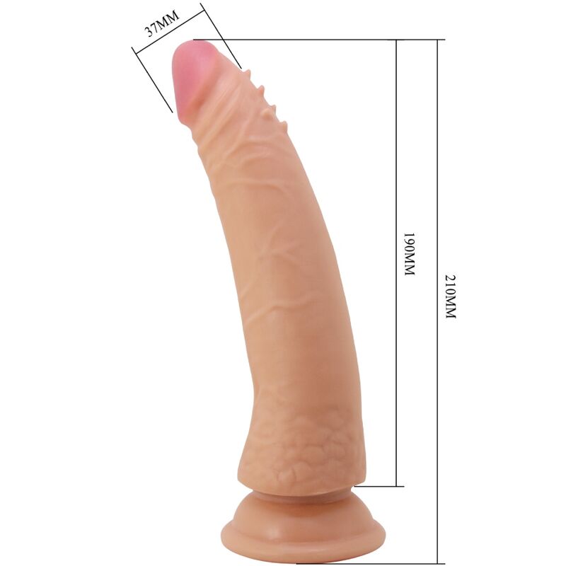 PRETTY LOVE - KABLE SUPER REALISTISCHER PENIS 21 CM FLEISCHMODELL 2 – Bild 6