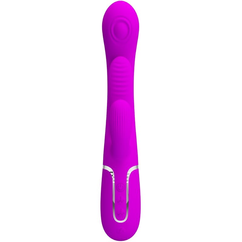 PRETTY LOVE - SHANIA TRIPLE RABBIT VIBRATOR MULTIFUNKTIONS-ROSA – Bild 7