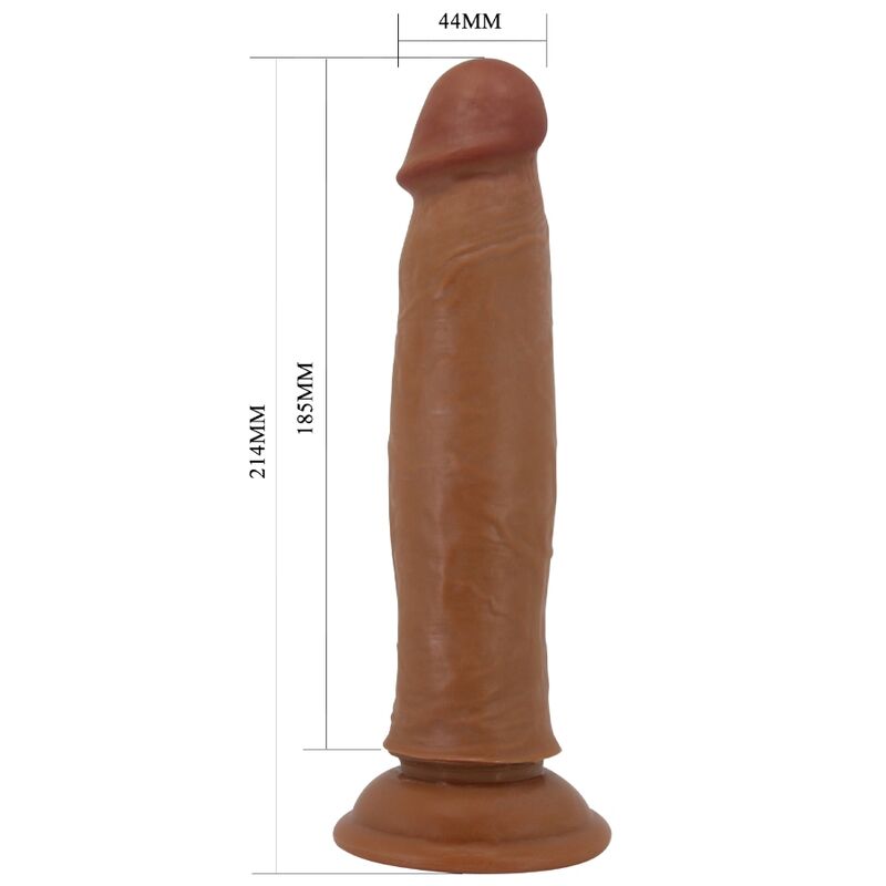 PRETTY LOVE - KEON REALISTISCHER DILDO 21 CM BRAUN – Bild 5