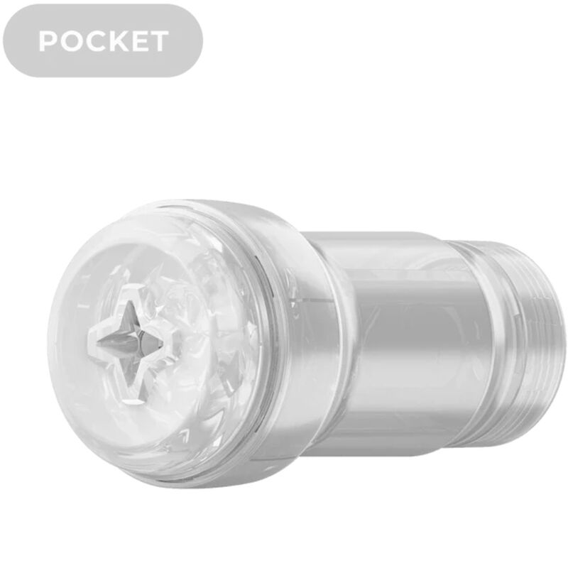 KIIROO - FEEL POCKET STROKER KRISTALL VON KIIROO TRANSPARENT – Bild 3