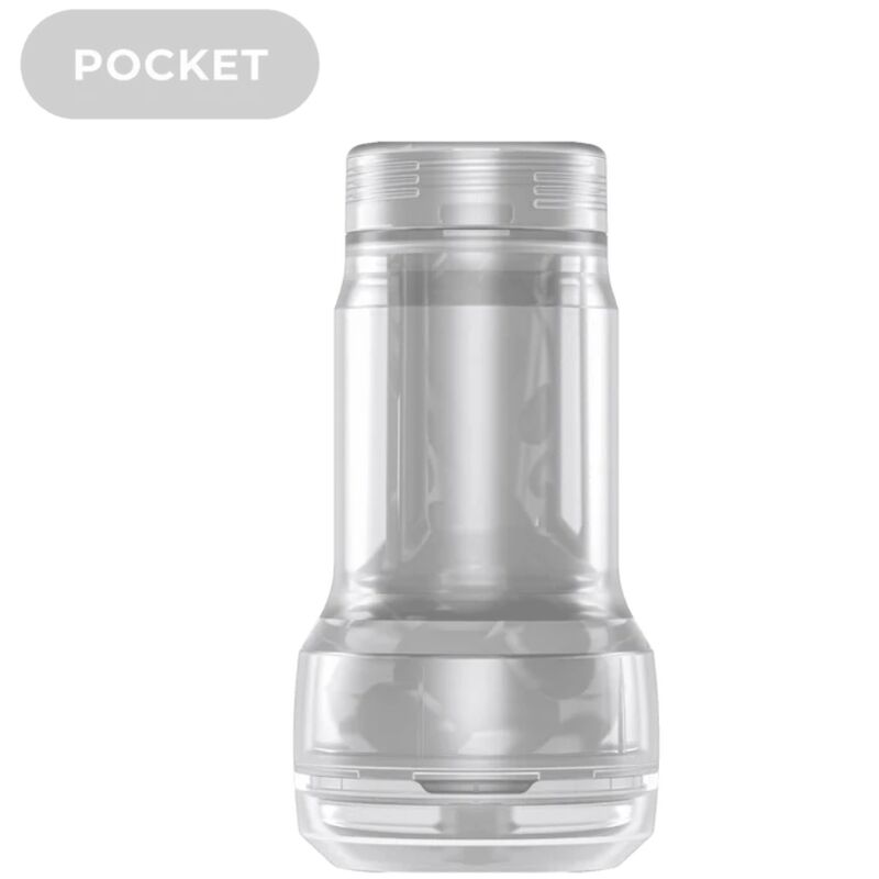KIIROO - FEEL POCKET STROKER KRISTALL VON KIIROO TRANSPARENT – Bild 4