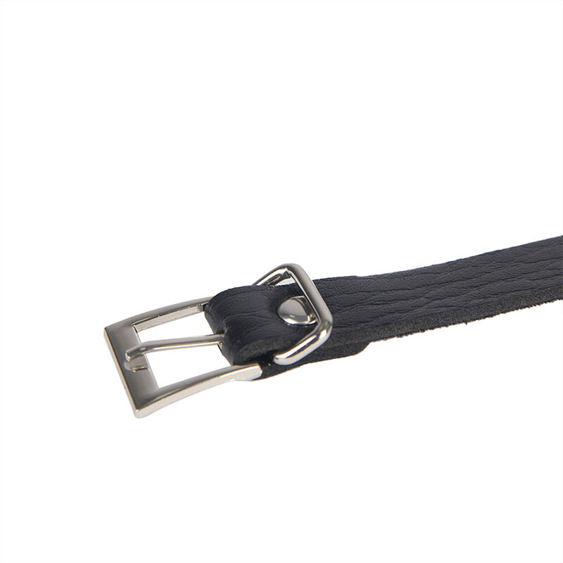 SUBBLIME - 953713 PUNK BONDAGE GÜRTEL METALLSCHNALLE SCHWARZ EINE GRÖSSE – Bild 7