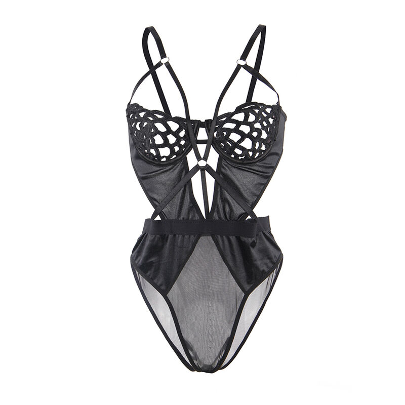 SUBBLIME - 954055 SEXY SPITZEN-BODY SCHWARZ S/M – Bild 13