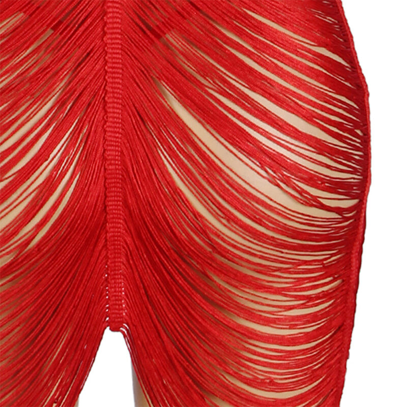 SUBBLIME - 954246 TRÄGERKLEID + STRING ROT S/M – Bild 7