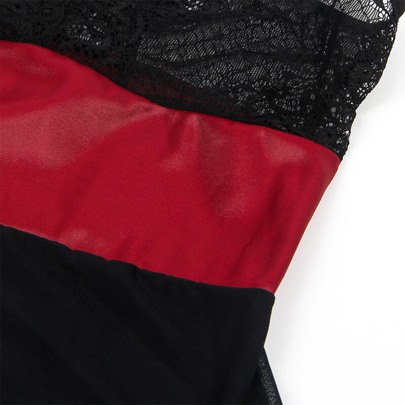 SUBBLIME - 954420 BONDAGE-KLEID AUS SPITZE SCHWARZ S/M – Bild 11