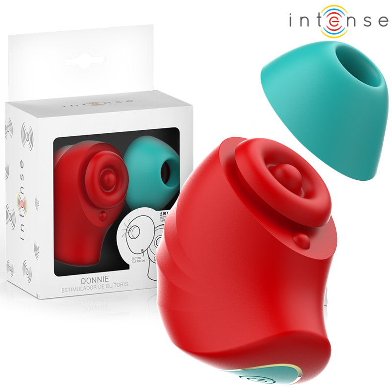 INTENSE - DONNIE KLITORISTIMULATOR ROT/GRÜN – Bild 7