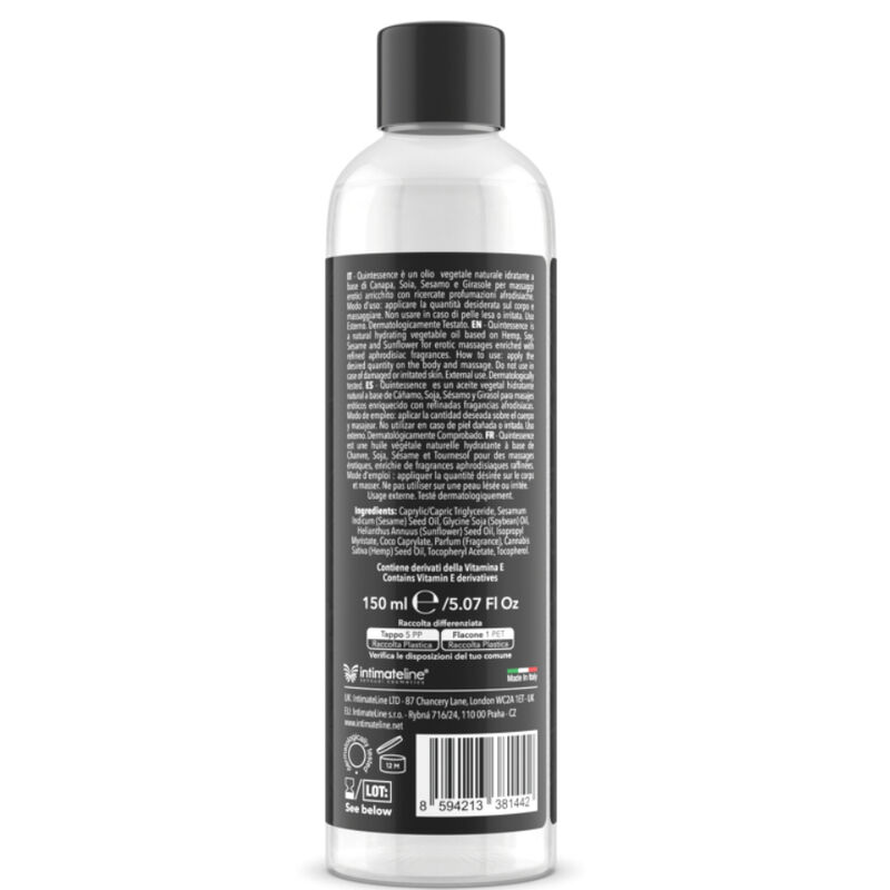 INTIMATELINE LUXURIA - MASSAGEÖL ZUCKERWOLKE 150 ML – Bild 3