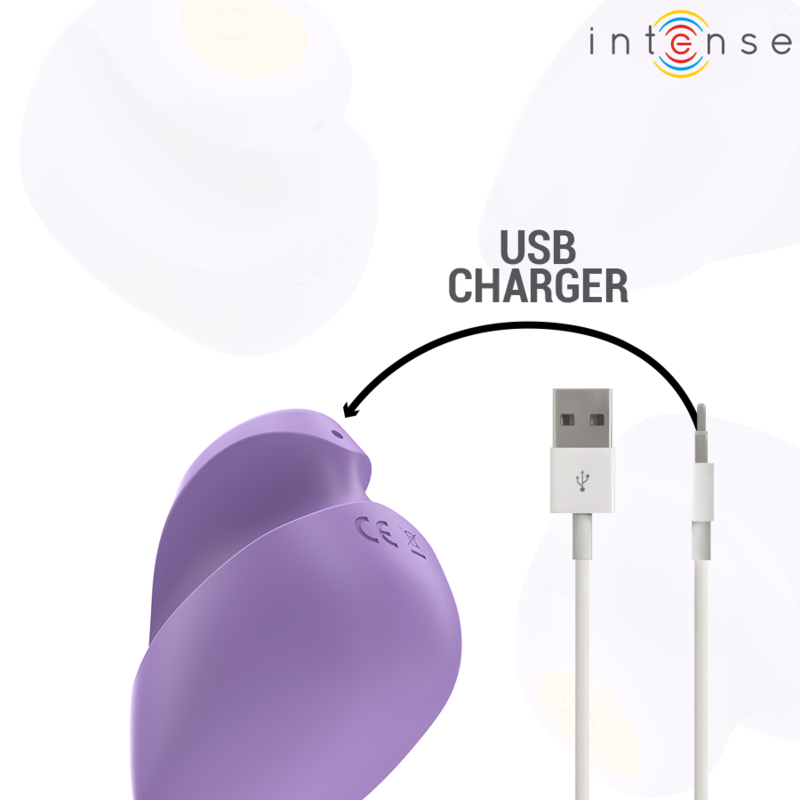 INTENSE - URSULA STIMULATOR 10 VIBRATIONEN LILA – Bild 5