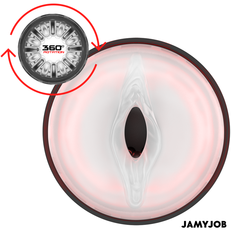 JAMYJOB - CYCLONE AUTOMATISCHER VAGINA-MASTURBATOR 10 ROTATIONS- UND STOSSMODI – Bild 6